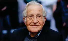  ?? Photograph: Heuler Andrey/AFP/Getty Images ?? Author Noam Chomsky. ‘Any letter that carries the signatures of both the former George W Bush speechwrit­er David Frum – the man who coined the phrase ‘axis of evil’ – and Noam Chomsky is bound to get attention.’