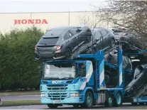  ?? AP ?? Los autos japoneses ya no se fabricarán en Inglaterra.