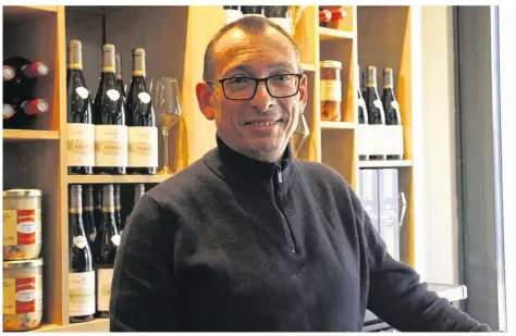  ?? ?? Benoît Gagliani commence une nouvelle carrière à 56 ans pour devenir gérant d’un bar à vin.