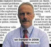  ??  ?? Ian Dampier in 2008