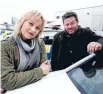  ?? Photo: FAIRFAX NZ ?? Fern Sutherland and Neill Rea star in fun Kiwi whodunnit The Brokenwood Mysteries.