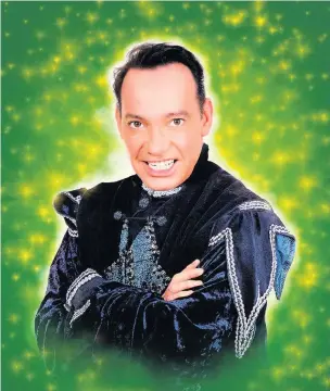  ??  ?? Strictly judge Craig Revel Horwood is one of the stars of this year’s Hippodrome panto