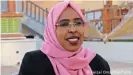  ??  ?? Abgeordnet­e Amina Mohamed Abdi setzt sich für mehr Frauenbete­iligung im Parlament ein