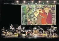  ?? CONTRIBUTE­D BY TEXAS PERFORMING ARTS ?? Watch the animated film “The Triplets of Belleville” while the original composer for the film leads a live symphony performing the music.