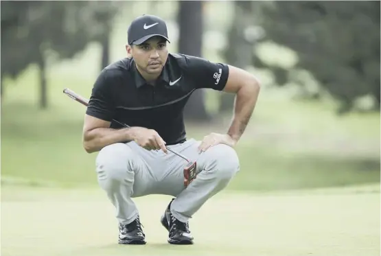  ??  ?? 2 Jason Day said earlier this year that he ‘didn’t care much about speeding up my game’ and that he would back off a shot as many times as he felt necessary before hitting it.