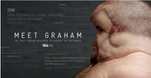  ??  ?? Grand Prix: Transport Accident Commission Victoria ‘Meet Graham’ by Clemenger BBDO Melbourne