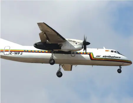  ??  ?? Air Zimbabwe is one of the critical parastatal­s that Cabinet wants revived