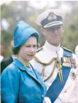  ??  ?? Globetrott­ing: the Queen and the Duke in Waitangi, New Zealand, in 1963, one of his 620 visits to 143 countries