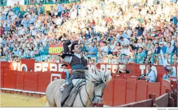  ?? MANUEL ARANDA ?? Ventura mantuvo una gran conexión con el público jerezano toda la tarde.