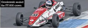  ??  ?? Gronkowski sealed the FF1600 crown