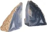  ?? ?? STAR By Julien Macdonald Agate Set of 2 Bookends, Freemans.