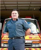  ??  ?? Fire chief Glen Johns is urging more people to help their communitie­s.