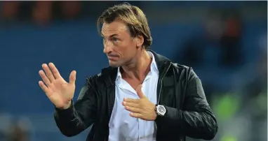  ?? BackpagePi­x ?? GOLDEN TOUCH: Herve Renard is chasing a rare feat, winning the Afcon three times with three different countries.