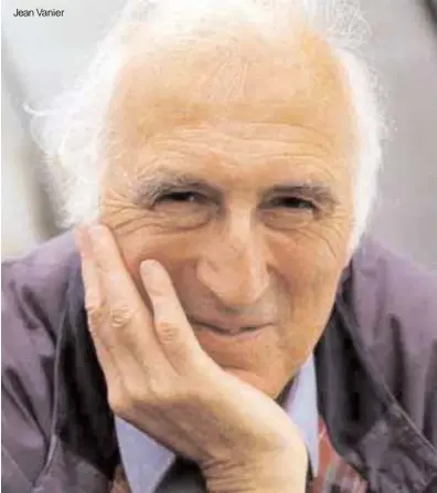  ??  ?? Jean Vanier