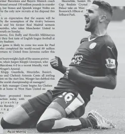  ??  ?? Riyad Mahrez