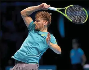  ??  ?? David Goffin est arrivé au TC Lille à l’âge de 19 ans pour les Interclubs.