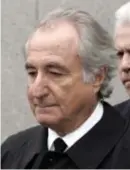  ?? FOTO AP ?? Bernie Madoff.