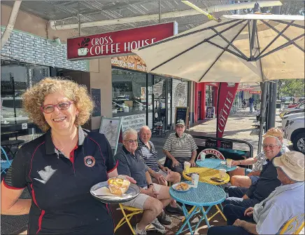  ?? PHOTO: DUBBO PHOTO NEWS ?? Julie Cross says the Easter trade was a great boost for local cafes.