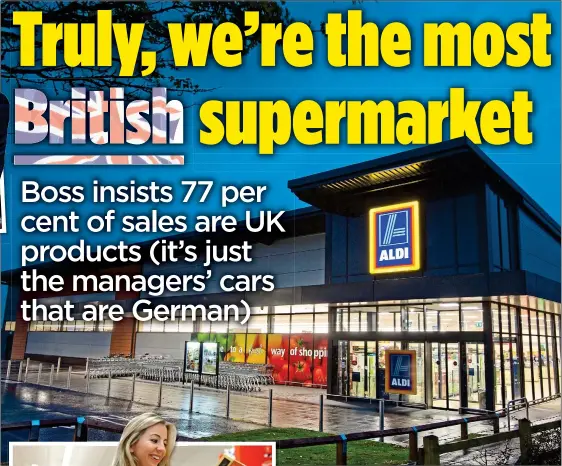  ??  ?? EXPANSION: Aldi wants to add another 300 stores by 2022 – with 260 approved