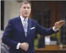  ?? Canadian Press photo ?? Conservati­ve MP Maxime Bernier is taking issue with Prime Minister Justin Trudeau’s oftrepeate­d message of diversity in Canada, calling it a form of “radical multicultu­ralism.”