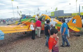  ?? Archivo ?? La aviación agrícola estará presente la muestra