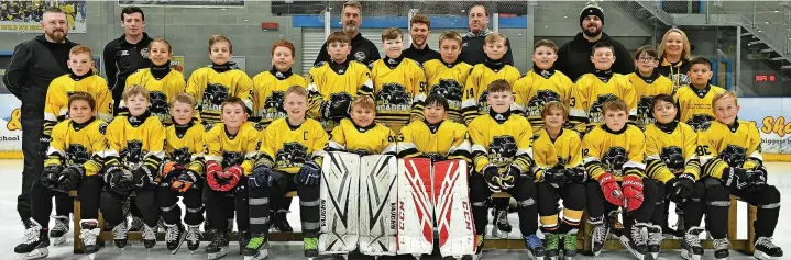  ?? Geoff White ?? ● Wild U10’s Official team Photo for 2021/22 season