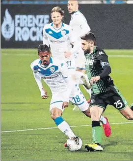  ?? FOTO: EFE ?? Sin Serie A desde el 9 de febrero
El Sassuolo-Brescia se jugó ese día a puerta cerrada