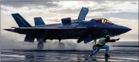  ?? ?? REDUCED DELIVERY: The new F-35B Lightning multi-role fighter jet