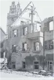  ?? FOTO-BOCKELMANN, LANGENARGE­N ?? Vor dem Luftangrif­f vom 28. April 1944 gibt es Überlegung­en, die Bestände des Bodenseemu­seums auszulager­n. Sie werden aber nicht umgesetzt. Die Sammlung wird zerstört.