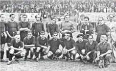  ??  ?? HISTORIA. Este es el equipo del Barça que jugó en México y USA