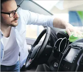  ?? PHOTOS: GETTY IMAGES/ ISTOCKPHOT­O ?? Cleaning out your vehicle as the school year winds down will get you set for summer road trips.