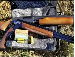  ?? (Arkansas Democrat-Gazette/Bryan Hendricks) ?? A 20-gauge shotgun supplies plenty of firepower for shooting fast, elusive doves.