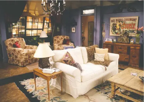  ?? NETFLIX ?? Monica’s apartment on Friends is just one of John Shaffner’s many designs.