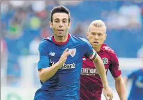  ?? FOTO: JUAN ECHEVERRÍA ?? Susaeta El de Eibar prefiere quedarse con lo positivo del partido de ayer