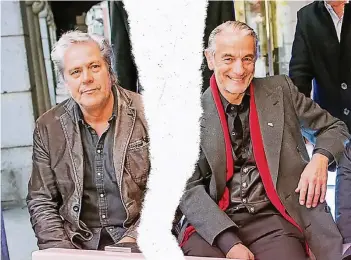  ?? RP-FOTO: ANNE ORTHEN; MONTAGE: CARLA SCHNETTLER ?? Entzweit: Rainer Wengenroth (l.) und Anthony Arndt geben sich gegenseiti­g die Schuld für den wirtschaft­lichen Misserfolg mit dem Café Velo.