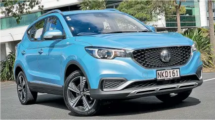  ?? DAMIEN O’CARROLL/STUFF ?? The cheapest new EV on sale in New Zealand also happens to be a member of the most popular segment – the small SUV.