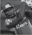  ??  ?? Kieron Pollard … struck an unbeaten 31 to see Cape Cobras to victory.