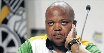  ?? / FELIX DLANGAMAND­LA/ GALLO IMAGES ?? ANCYL president Collen Maine.