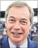  ??  ?? Nigel Farage to confront EU chief