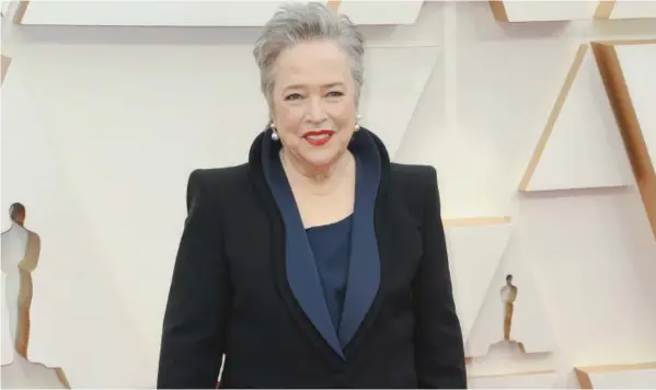  ?? ?? Kathy Bates will star in CBS’s planned reboot of “Matlock”
