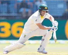  ??  ?? MORE ASSURED: Australian batsman Aaron Finch in action.