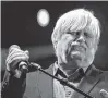  ?? THE ASSOCIATED PRESS ?? Col. Bruce Hampton performs at “Hampton 70,” his all-star jam celebratio­n of his 70th birthday Monday at the Fox Theatre in Atlanta.