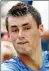  ??  ?? Bernard Tomic next faces 179th-ranked Daniel Evans in the second round of the US Open.