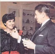  ??  ?? „Wunderbare­r Arbeitspla­tz“: Helene von Damm war für Ronald Reagan (oben) drei Jahre im Weißen Haus tätig