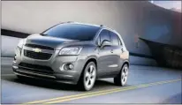  ?? COURTESYOF­GMCANADA ?? The 2013 Trax, a new compact crossover, is part of Chevrolet’s lineup.