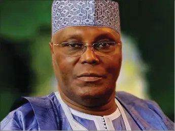  ??  ?? Atiku...ready to confront his party