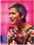  ??  ?? EU-Wettbewerb­skommissar­in Margrethe Vestager will den Online-Giganten Google, Facebook, Amazon &amp; Co. auch künftig genau auf die Finger schauen.