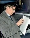  ?? PHOTO: AP ?? Chief executive of Cambridge Analytica Alexander Nix has been suspended from his post.