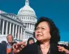  ?? JOE MARQUETTE/AP FILE ?? Rep. Patsy Mink, D-hawaii, on Capitol Hill in 1997.