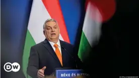  ?? ?? Viktor Orban won a fourth consecutiv­e term last month